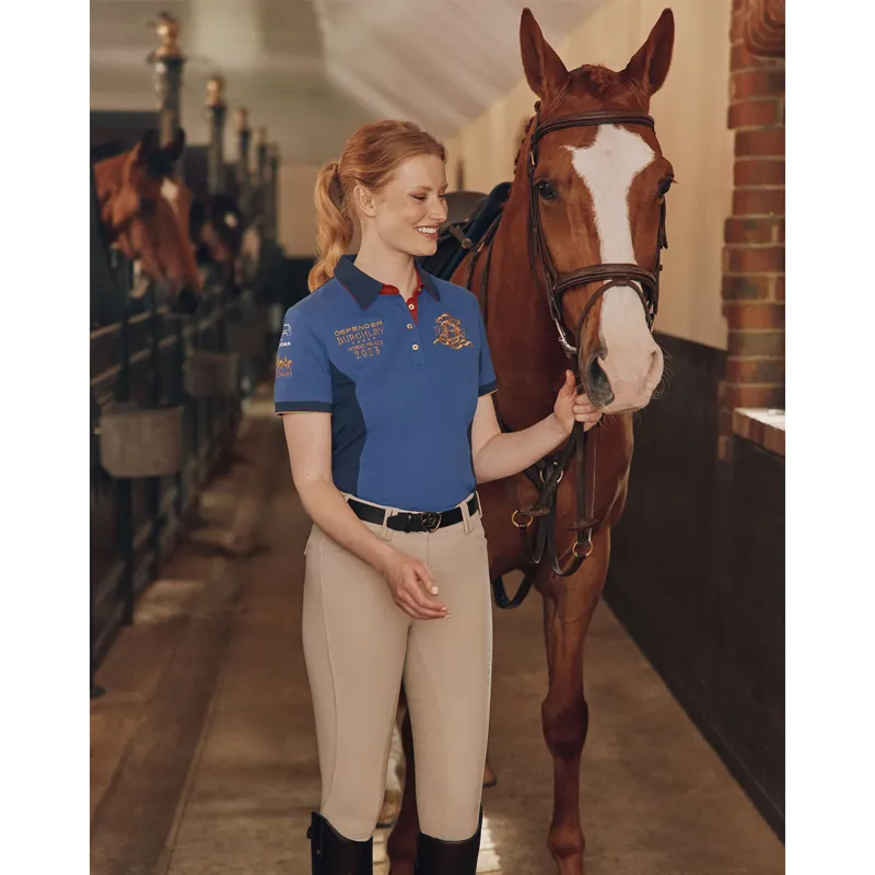 Joules Burghley Women's Polo Shirt - Dark Blue-4